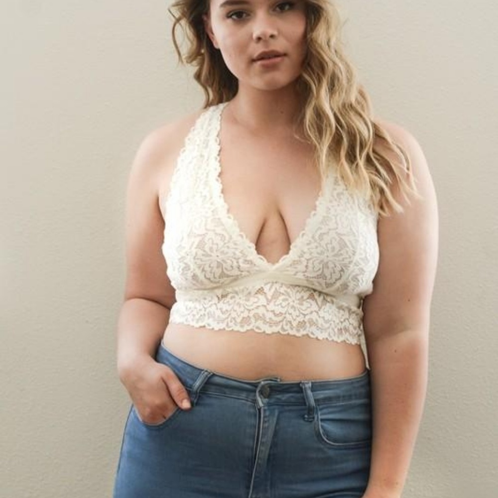 Plus Size Lace Racerback - Picture 3 of 8